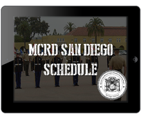 MCRD San Diego Schedule